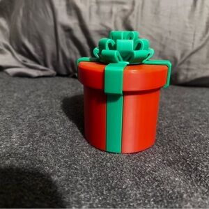 Red and Green Decorative Puzzle Gift Box